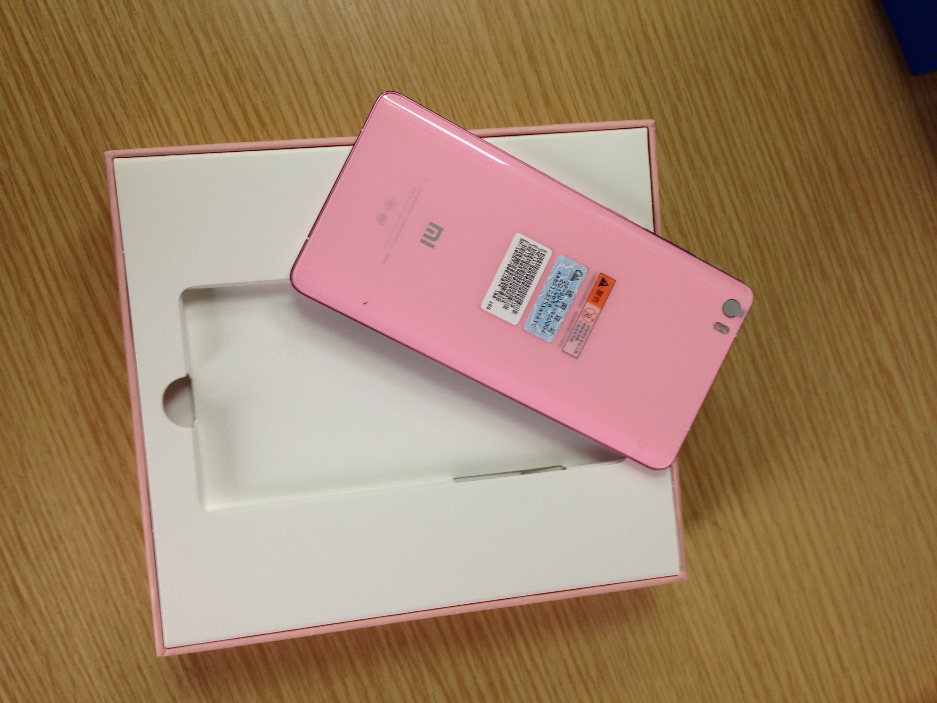 小米note 女神版 开箱图赏