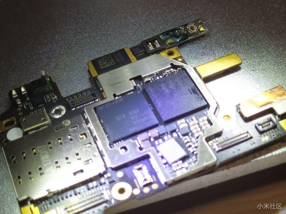 小米6x,wifi天线主板断裂
