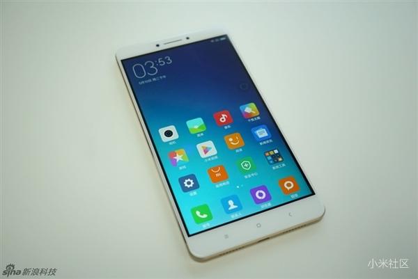 小米max现场真机图赏大就一个字