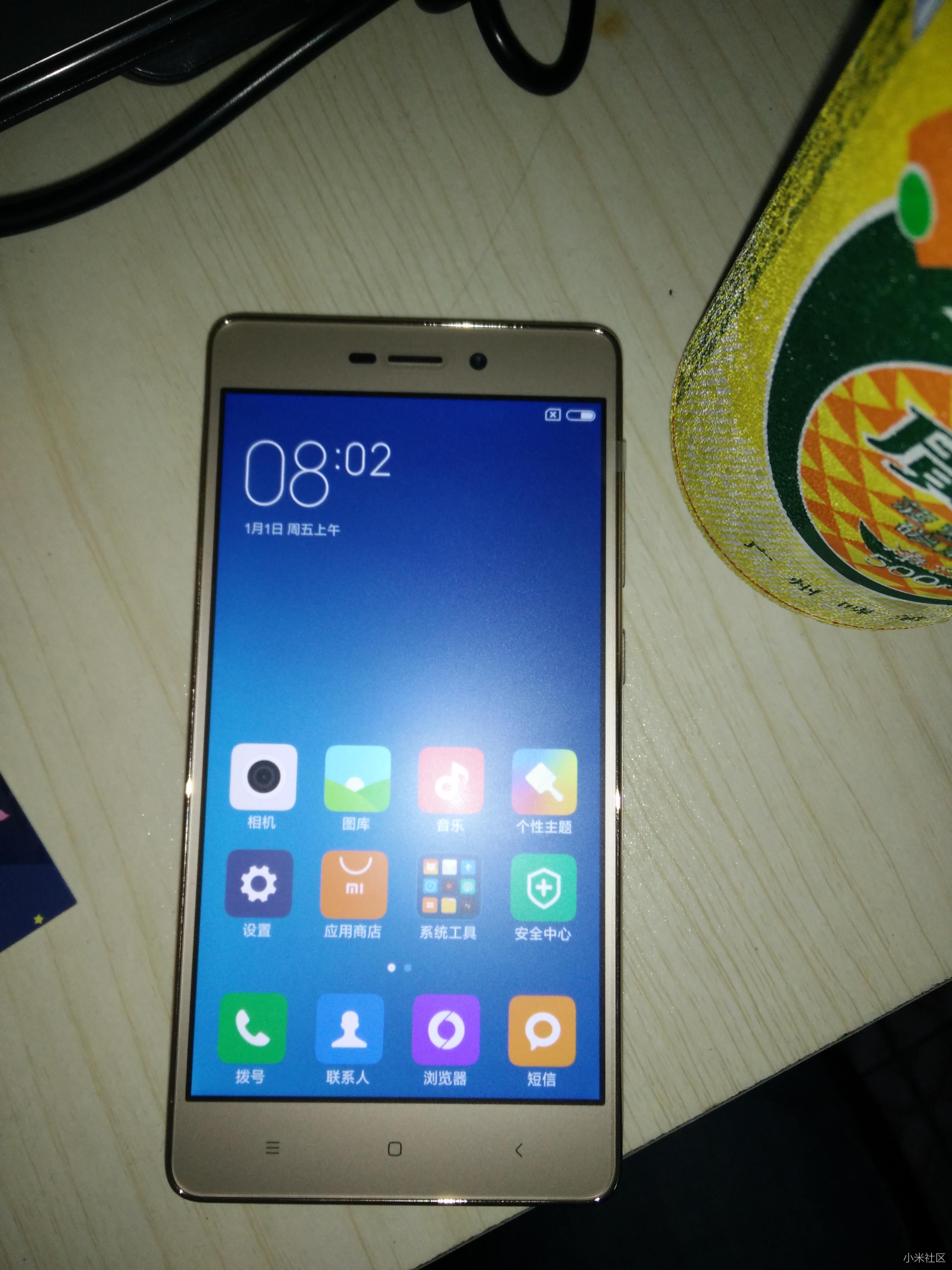 新手上路,刚入红米3高配版晒晒更健康.