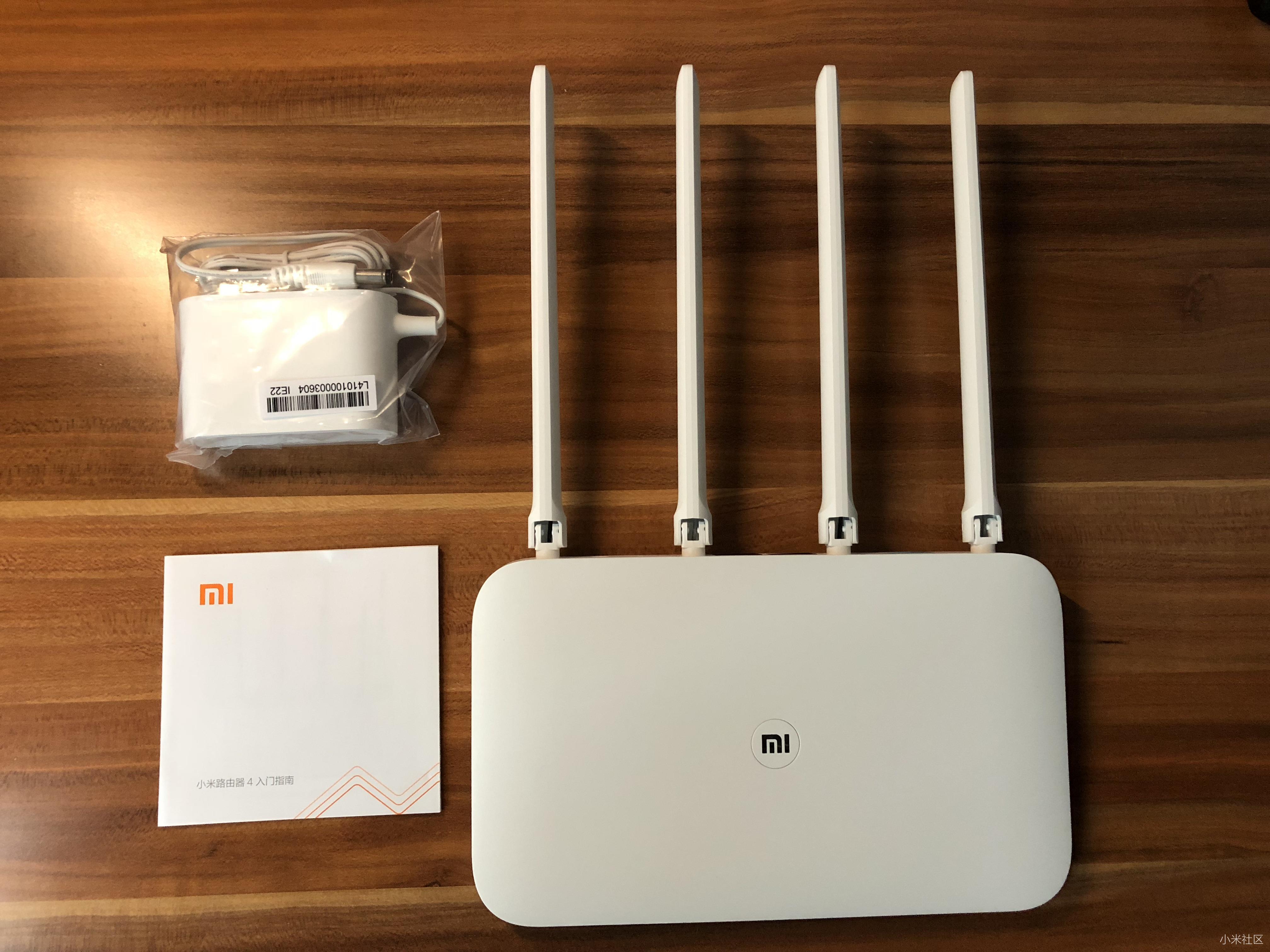 开箱评测小米路由器4