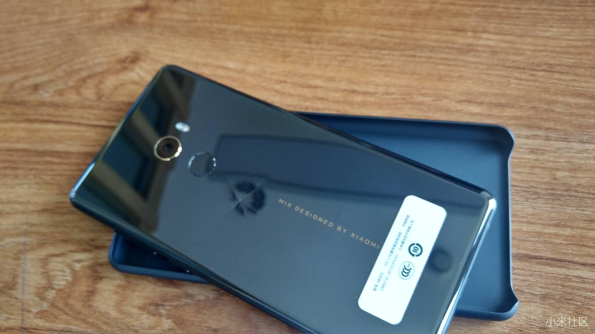 小米mix2后盖首裂